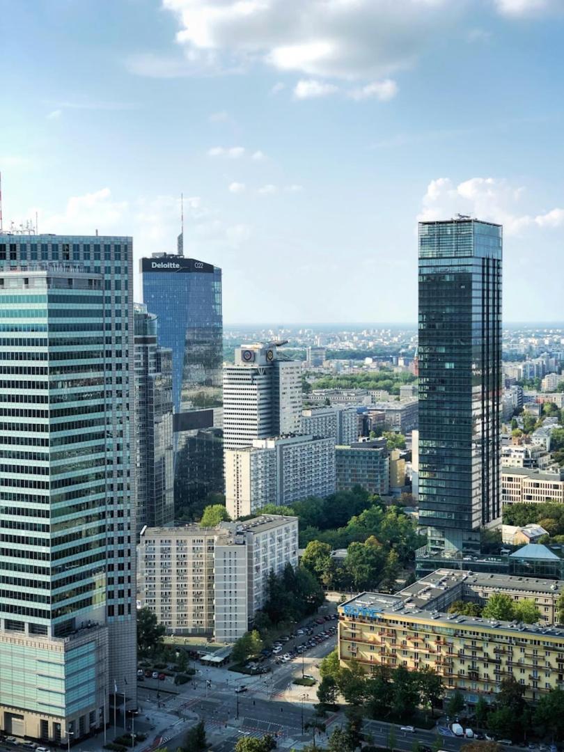 Ferienwohnung Warsaw Inside Solec With Private Parking Exterior foto